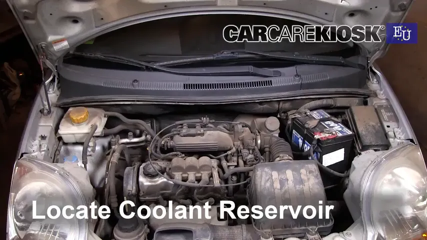 2005 Chevrolet Spark LS 0.8L 3 Cyl. Coolant (Antifreeze) Flush Coolant